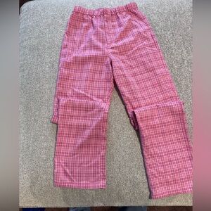 Brandy Melville Pink plaid pant